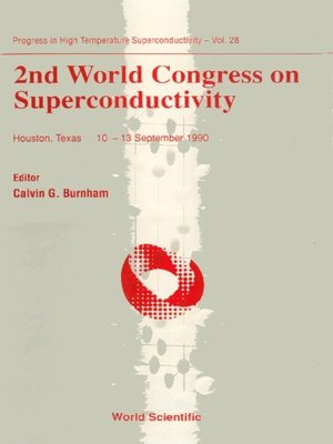 cover image of 2nd World Congress On Superconductivity